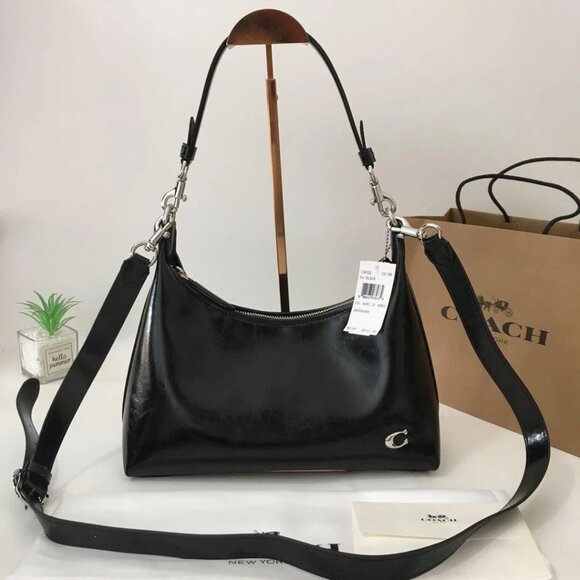 Coach Handbags - COACH Juliet Shoulder Bag Black CR652